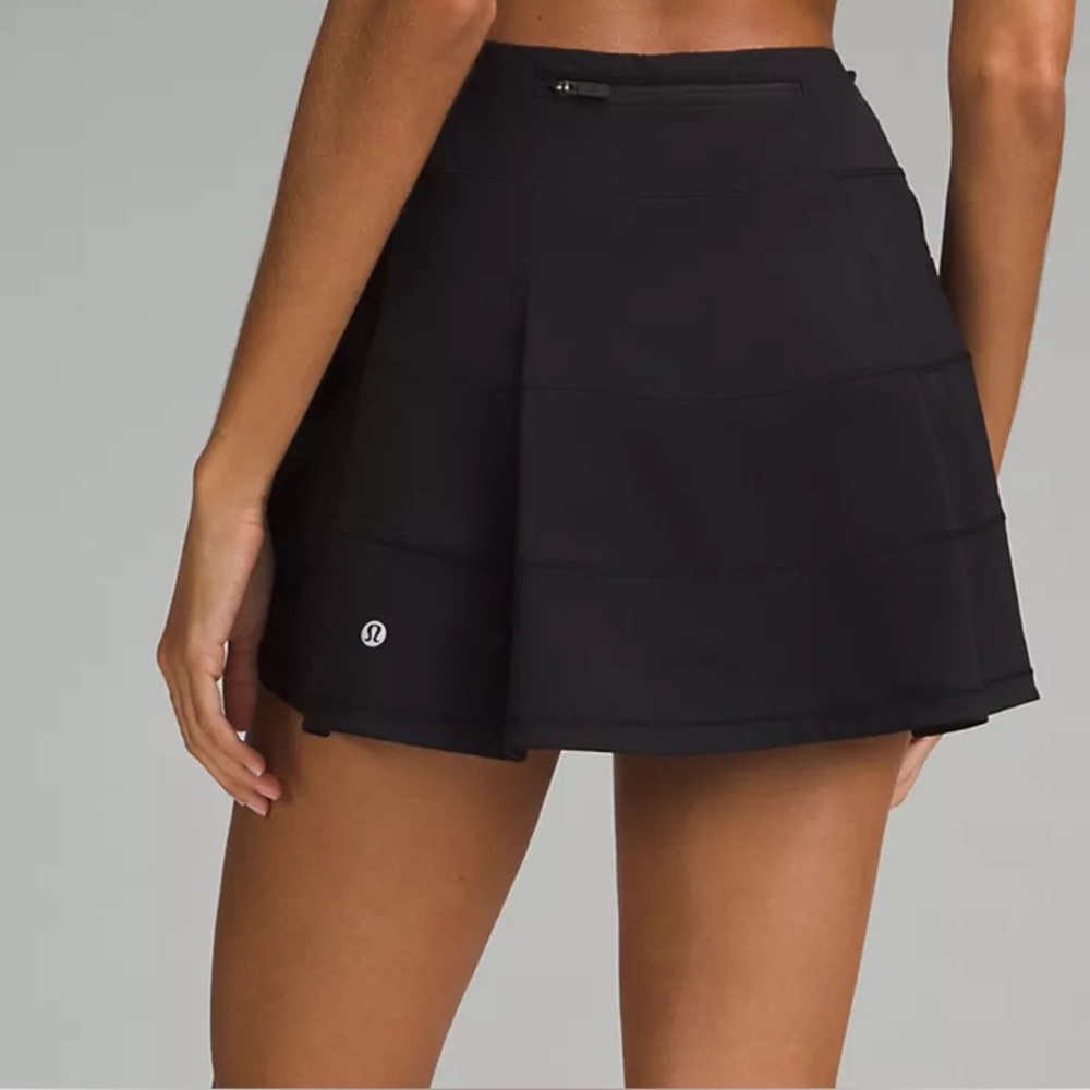 Lululemon Athletica Pace Rival Black Tennis Skirt